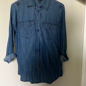 Express. Chambray button up.